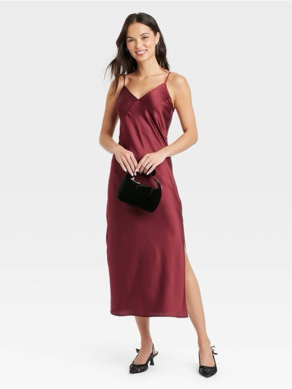 A New Day Women's Midi Slip Dress